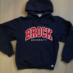 Y2K Russell Brock University Hoodie